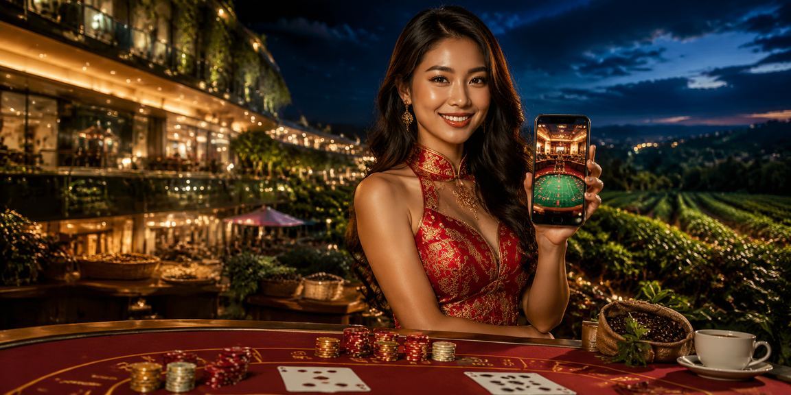 Không khí giải trí casino tại Nha Trang với nón lá truyền thống Việt Nam